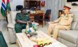 الأمين العام للتحالف الإسلامي يلتقي رئيس أركان الدفاع بجمهورية جامبيا