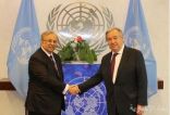 السفير المعلمي يهنئ الأمين العام للأمم المتحدة بفوزه بولاية ثانية