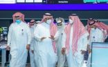 رئيس “سدايا” يزور مركز التحكم بالعمليات الرقمية في stc