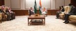 دولة رئيس وزراء الهند يستقبل سمو وزير الخارجية
