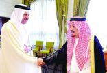 أمير الرياض يستقبل أمين مجلس التعاون الخليجي