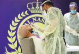 النصر يستأنف تدريباته ومسحة احترازية لمنتسبيه