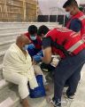 متطوعو الهلال الأحمر يقدمون 1290 ساعة خدمة في المسجد الحرام