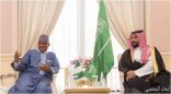 ولي ولي العهد يجتمع مع وزير الدفاع النيجيري