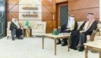 أمير المنطقة الشرقية يستقبل رئيس الاتحاد العربي لكرة اليد