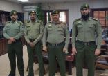مدير جوازات الخفجي يقلد عدداً من الضباط رتبهم الجديدة