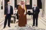 سمو نائب وزير الدفاع يستقبل المبعوث الخاص للأمين العام للأمم المتحدة إلى اليمن والمبعوث الأمريكي الخاص