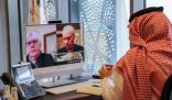 السفير آل جابر يلتقي بالمبعوث الأممي إلى اليمن