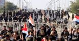 السومرية نيوز: تبادل إطلاق النار بين الأمن العراقى والمحتجين وسط بغداد