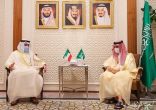 سمو وزير الخارجية يستقبل وزير خارجية دولة الكويت ويعقدان جلسة مباحثات رسمية