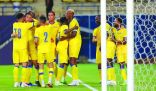 النصر يؤجل الاحتفاء باللاعبين.. ويتخم شباك الشعلة بخماسية