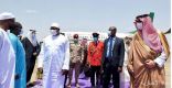 رئيس جمهورية جامبيا يصل المدينة المنورة