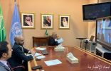 السفير المعلمي يسلم مليون دولار مساهمة المملكة للصندوق الطوعي للآلية الدولية المحايدة ‏والمستقلة المعنية بسوريا