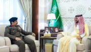 نائب أمير الشرقية يستقبل مدير شرطة المنطقة