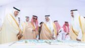 أمير المنطقة الشرقية يضع حجر الأساس لمنطقة لوجستية متكاملة ويفتتح توسعة محطة الحاويات الثانية بميناء الملك عبدالعزيز بالدمام