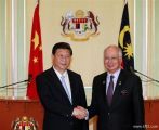 الصين ترفع من مستوى العلاقات مع ماليزيا