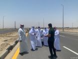 بلدية الخفجي والمجلس البلدي يتفقدان مشاريع السفلتة لافتتاح الطرق الرئيسية بالمحافظة