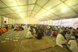 أكثر من (١١٠٠) صائم يومياً في مشروع «إفطار ودعوة» بمخيمات تعاوني الخفجي