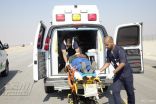 ثمانية جهات تنفذ فرضية حادث متعدد الاصابات لرفع التنسيق الاسعافي بالخفجي