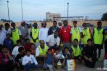 مدني الخفجي يختتم فعالياته بمباراة كرة قدم