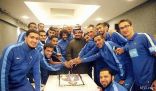 الهلال يحتفي بنجم الخليج