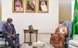 وكيل وزارة الخارجية المكلف لشؤون المراسم يستقبل سفير أوغندا المعين لدى المملكة