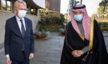 وزير الدولة للشؤون الخارجية عضو مجلس الوزراء يلتقي وزير خارجية فنلندا