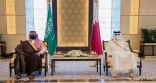 سمو الأمير عبدالعزيز بن سعود يعقد جلسة مباحثات رسمية مع رئيس مجلس الوزراء وزير الداخلية بدولة قطر