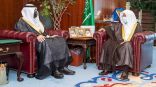 وزير الشؤون الإسلامية يستقبل سفير المملكة المعين لدى بوركينا فاسو