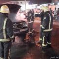 إخماد حريق إندلع في “سيارة ” بالخفجي