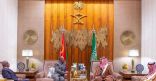 ولي العهد يجتمع مع رئيس دولة أريتريا
