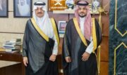 أمير الشرقية يستقبل مدير نادي منسوبي وزارة الداخلية بالمنطقة
