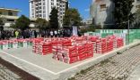 مركز الملك سلمان للإغاثة يدشن مشروع توزيع السلال الغذائية الرمضانية في جمهورية ألبانيا