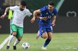 المنتخب السعودي الأول يتغلب وديًا على منتخب الكويت