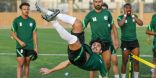 المنتخب السعودي الأولمبي يعاود تدريباته بعد ودية ليبيريا