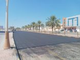 بلدية الخفجي تبدأ بأعمال السفلته بجزء من طريق الملك عبد الله ضمن برنامج تحسين المشهد الحضري