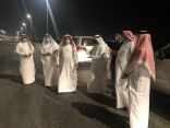 الهزاع ورئيس البلدية يتفقدان الطرق الرئيسية بالخفجي بعد إفتتاحها