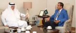 سفير المملكة لدى باكستان يلتقي بوزير شؤون المناخ الباكستاني