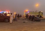حادث شنيع يودي بحياة شاب على شارع مدخل حي السلام بالخفجي