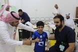 ابتدائية المستقبل الأهلية تطعم طلاب الصف الاول