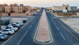 بلدية الخفجي تنتهى من أعمال تطوير شارع الظهران بمساحة 19085 متر مربع