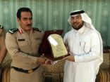 حرس الحدود بالخفجي يودع ويكرم العقيد عبدالله العنزي