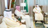 أمير المنطقة الشرقية يستقبل رئيس مجلس أمناء جامعة الإمام عبدالرحمن بن فيصل