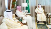 أمير المنطقة الشرقية يستقبل رئيس مجلس أمناء جامعة الإمام عبدالرحمن بن فيصل