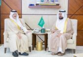 الأمير سعود بن نايف يستقبل مدير عام فرع وزارة الشؤون الإسلامية