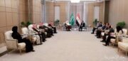 رئيس مجلس الشورى يلتقي رئيس مجلس الوزراء المصري