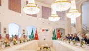 سمو وزير الخارجية يستقبل وزير الخارجية التركي.. ويترأسان الاجتماع الثاني للمجلس التنسيقي بين البلدين