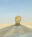 مطالبات بمتابعة دخول الشاحنات في طريق الخفجي ابرق الكبريت ومنعها