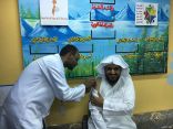 الصدفة تجمع طبيب بمعلمه أثناء حملة تطعيم الإنفولونزا بمدارس الخفجي