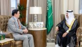 أمير المنطقة الشرقية يستقبل السفير الصيني لدى المملكة